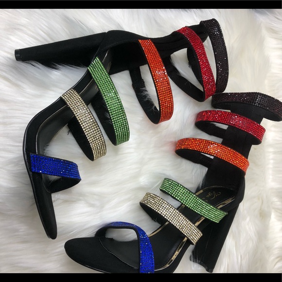 BOGO New multicolored heels - Picture 3 of 6
